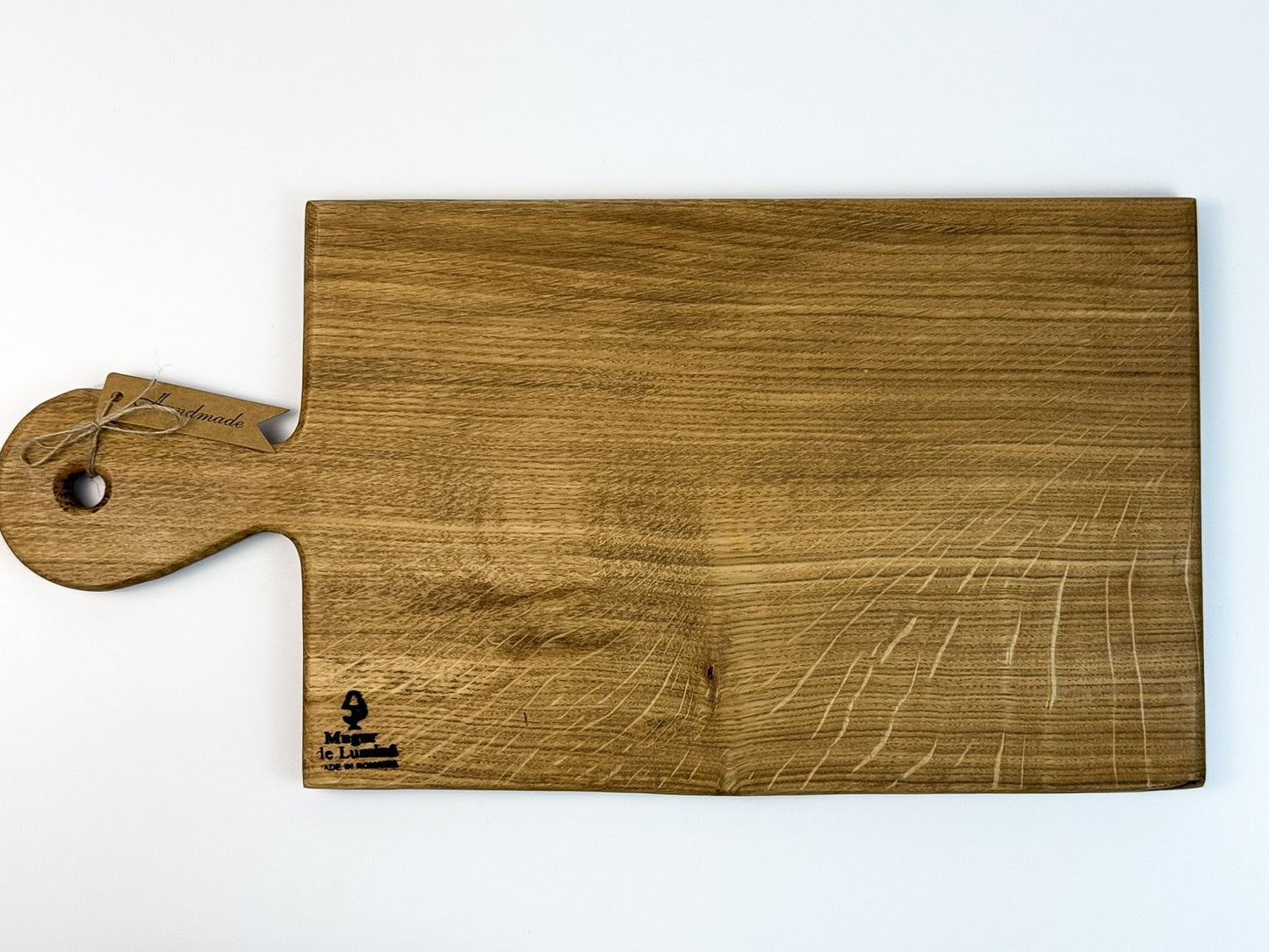 Platou din lemn masiv de stejar – handmade, finisat natural