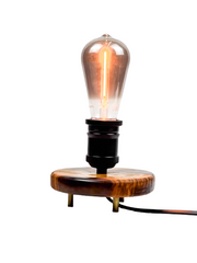 Lampa decorativa din lemn masiv