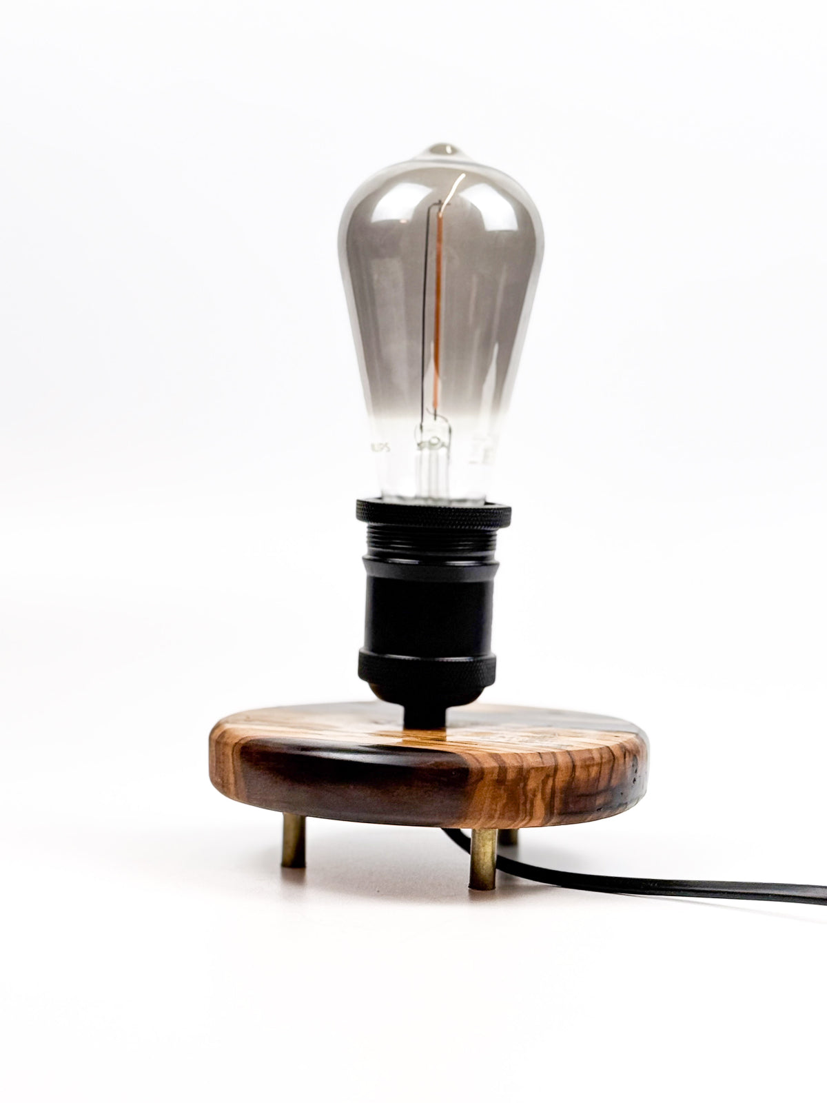 Lampa decorativa din lemn de maslin