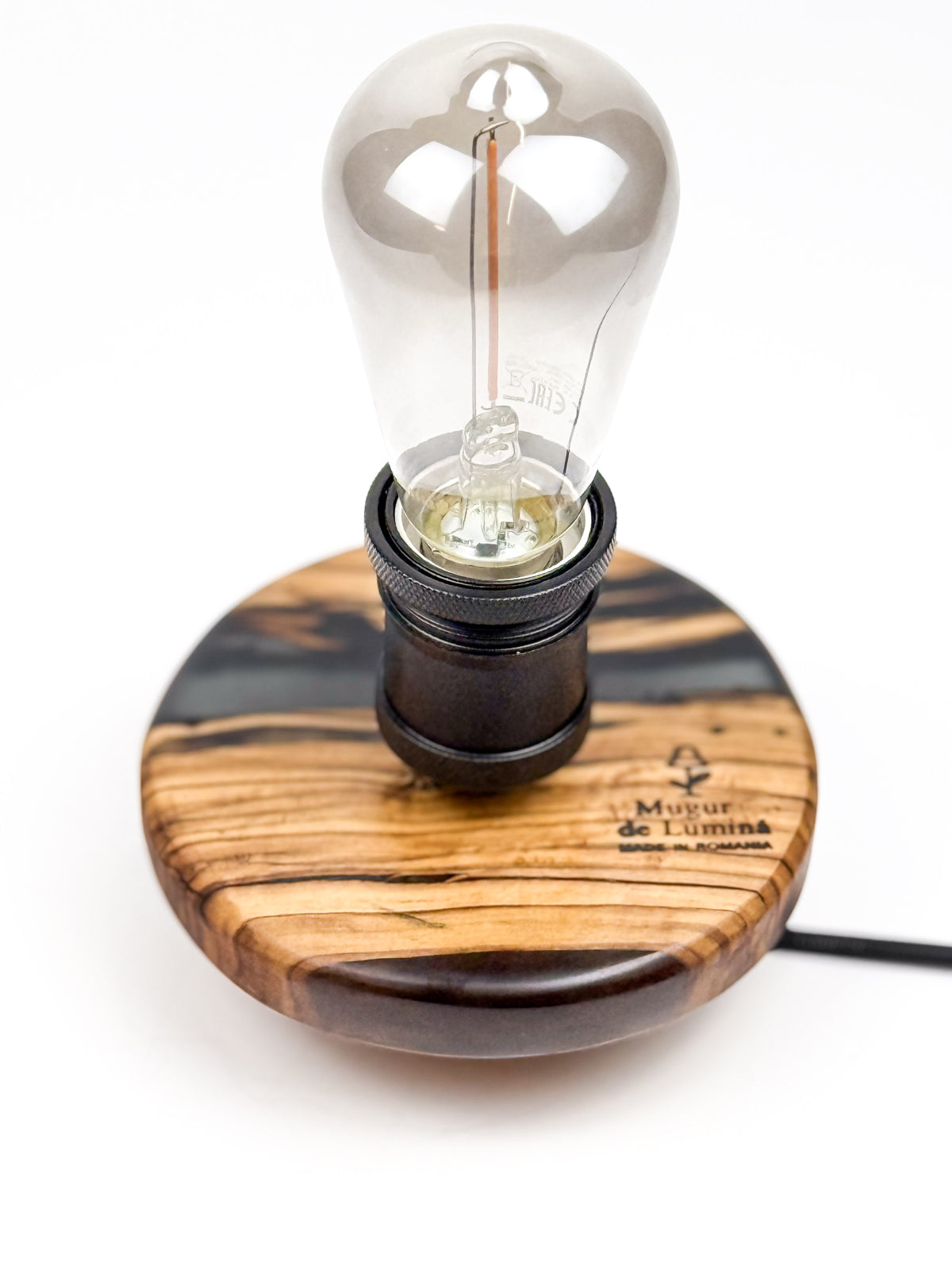 Lampa decorativa din lemn de maslin