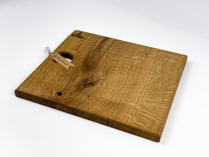 Platou de Servire din Lemn Masiv de Stejar – Handmade, Design Unicat