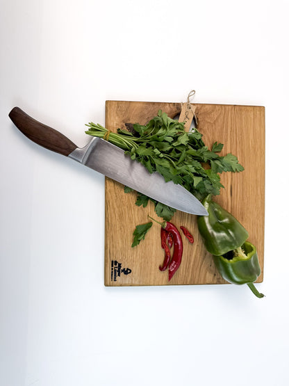 Platou de Servire din Lemn Masiv de Stejar – Handmade, Design Unicat