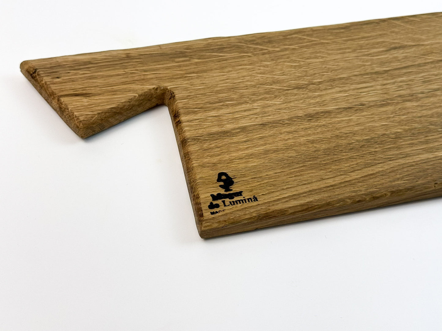 Tocător din lemn masiv de stejar – handmade, finisat natural